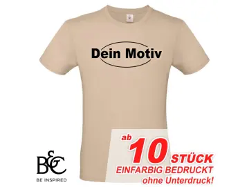 B&C #E150 T-Shirts bedrucken