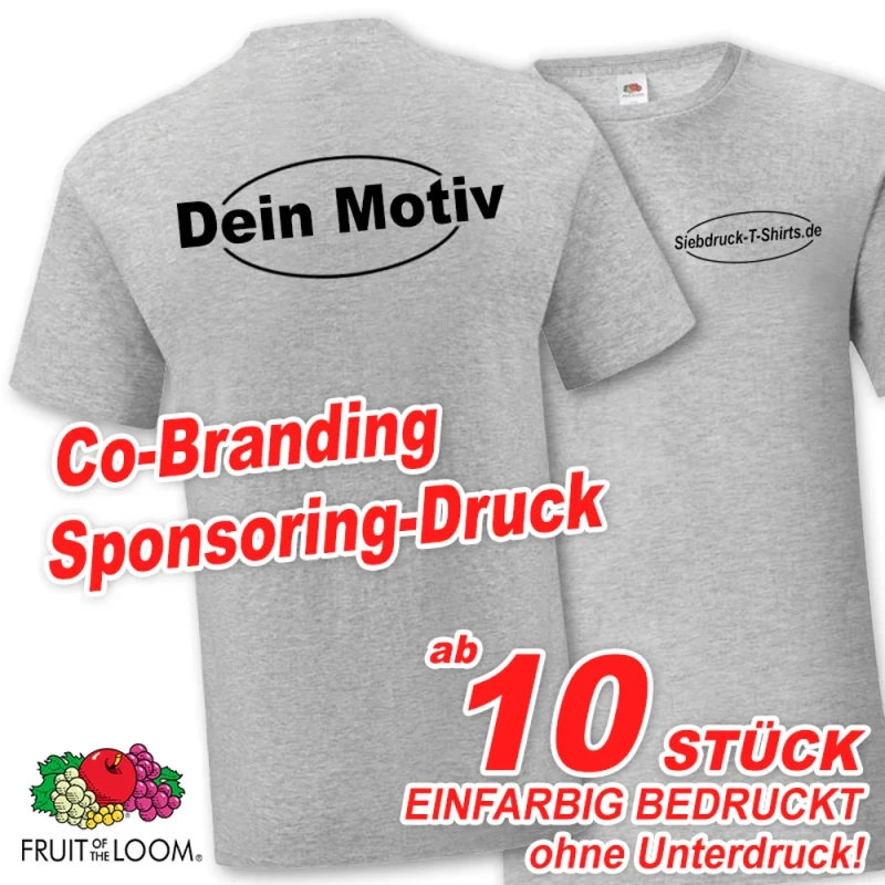 Sponsoring T-Shirts